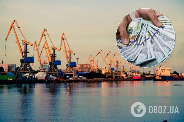 Украина привлекла 3,4 млрд гривен в морской порт 'Ольвия'