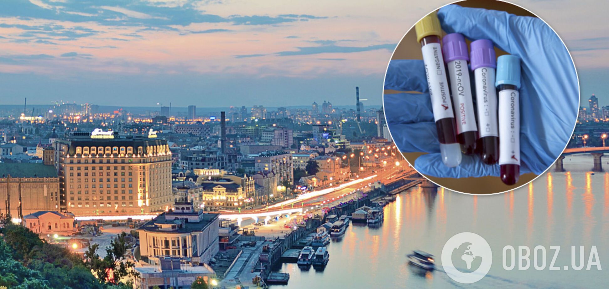 В Киеве и области количество зараженных COVID-19 превысило 3 тысячи. Иллюстрация