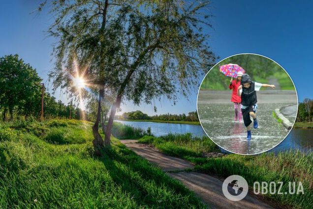 Зальет дождями и прогреет до +25: в Украину идет переменчивая погода