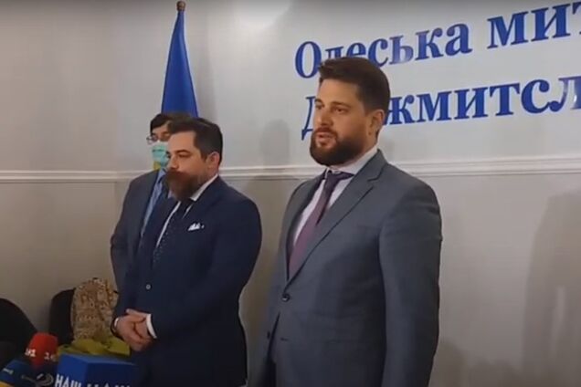 Голова Одеської митниці з'явився на публіці і розповів про його "затримання". Відео