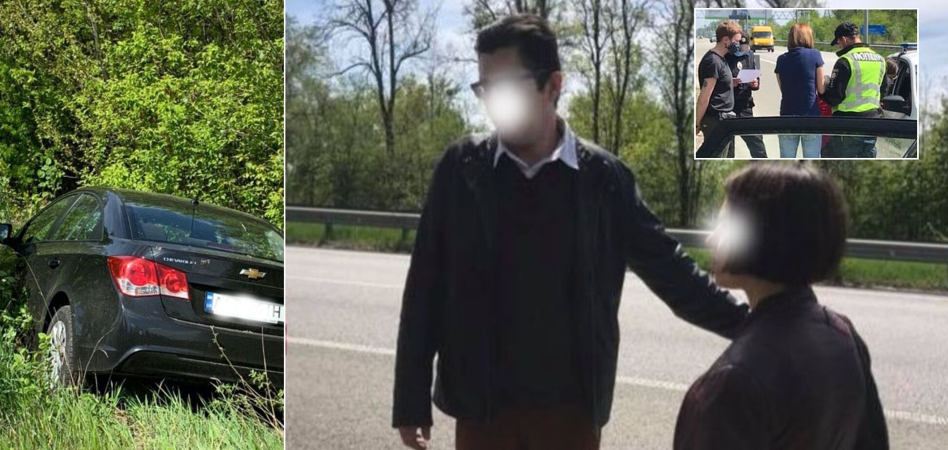 Під Києвом автоюрист утретє спіймався на п'яному водінні та влаштував ДТП
