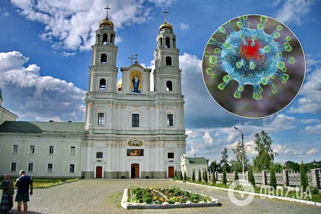 На Хмельнитчине монах с COVID-19 перед смертью массово заразил людей