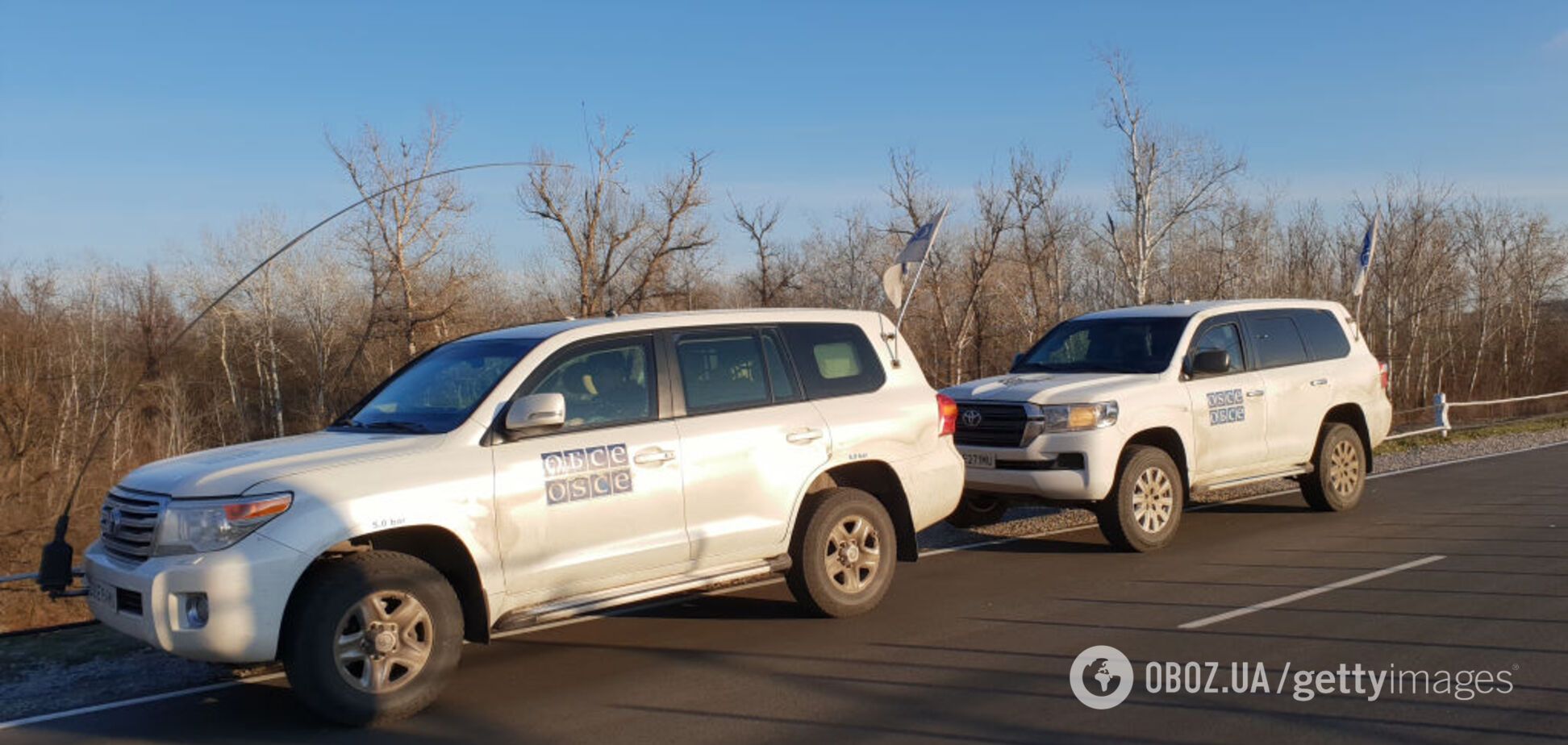 Найманці РФ обстріляли спостерігачів ОБСЄ на Донбасі