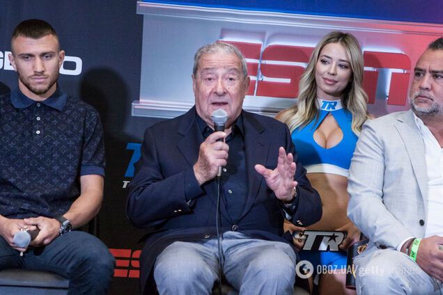 Василий Ломаченко и Боб Арум