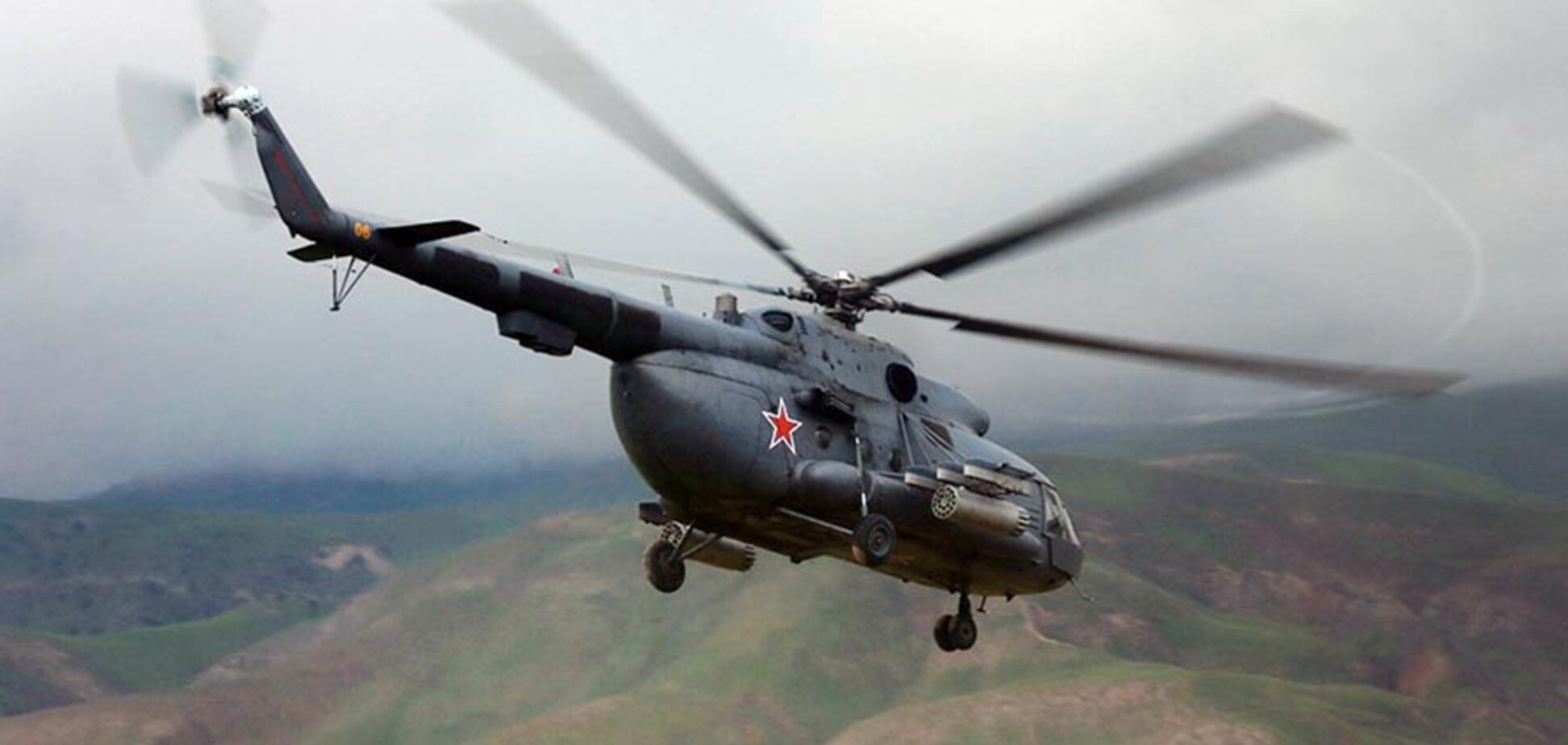 Под Москвой разбился военный вертолет: экипаж погиб