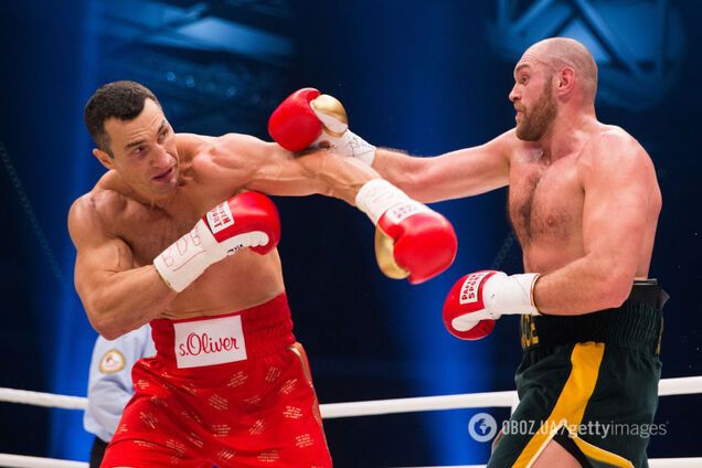 Владимир Кличко против Тайсона Фьюри