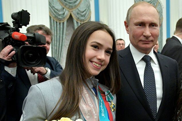 Олімпійська чемпіонка Аліна Загітова, з якою порушив закон Путін, показала телеграму від нього
