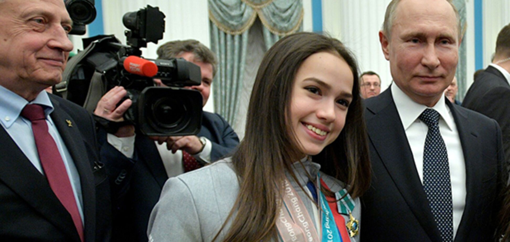 Олімпійська чемпіонка Аліна Загітова, з якою порушив закон Путін, показала телеграму від нього