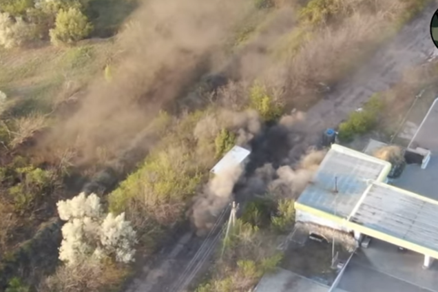 ЗСУ знищили "Урал" терористів із боєприпасами: момент потрапив на відео