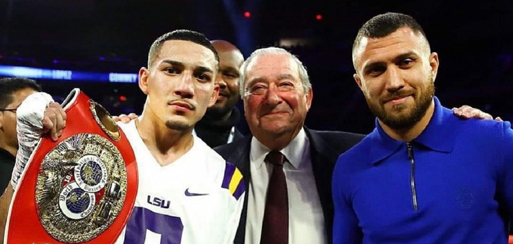 Теофимо Лопес, Боб Арум и Василий Ломаченко