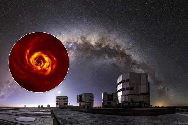 Европейские астрономы зафиксировали рождение новой планеты. Впечатляющие фото