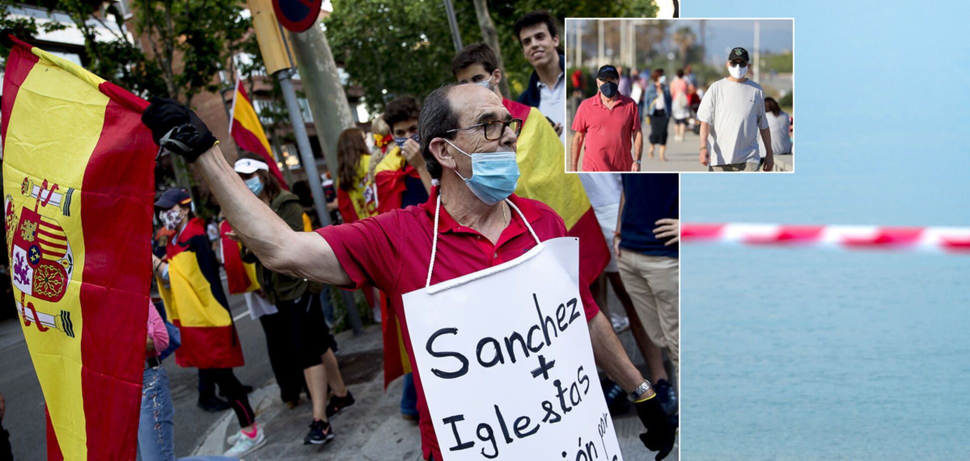 Как Испания выходит из карантина: с безработицей, протестами, но хорошей статистикой