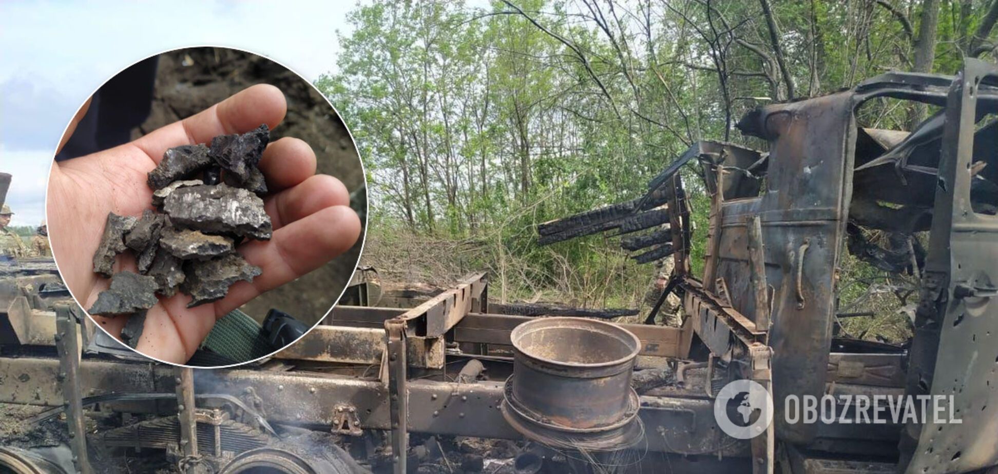 На Донбассе подорвали грузовик ВСУ и убили украинского воина: доказательства показали в сети