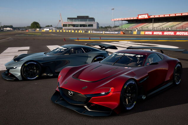 Mazda представила геймерский суперкар RX-Vision GT3 Concept