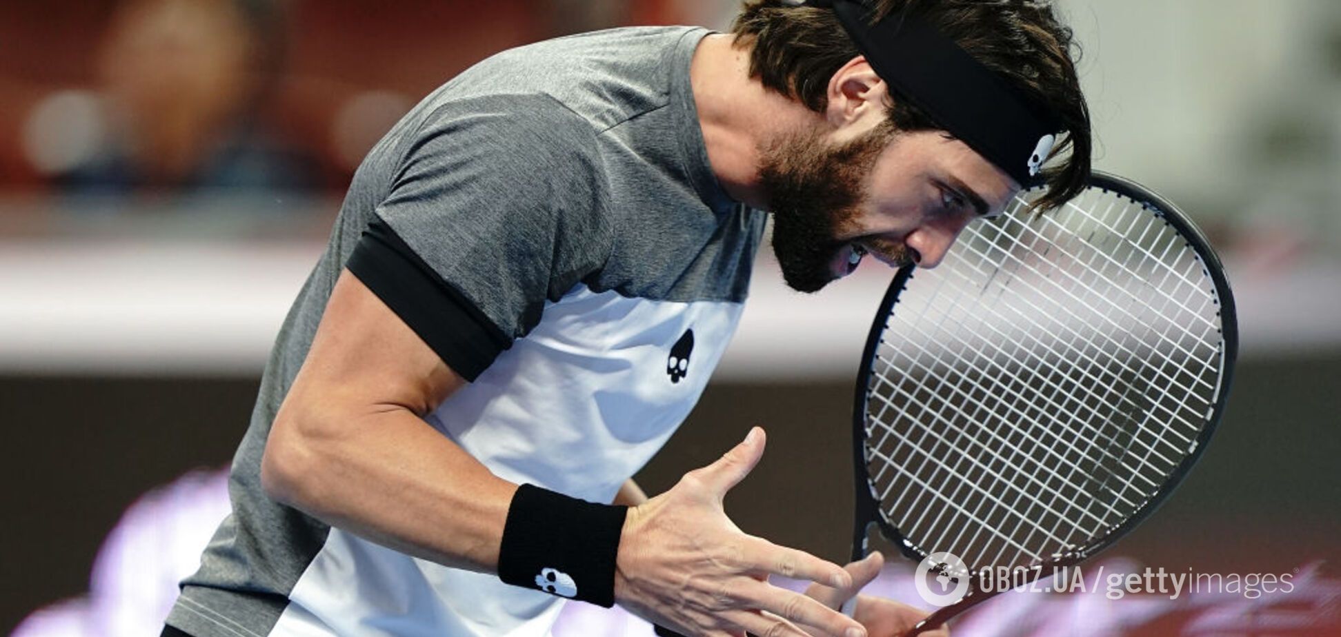 Теннисист Басилашвили задержан за избиение бывшей жены