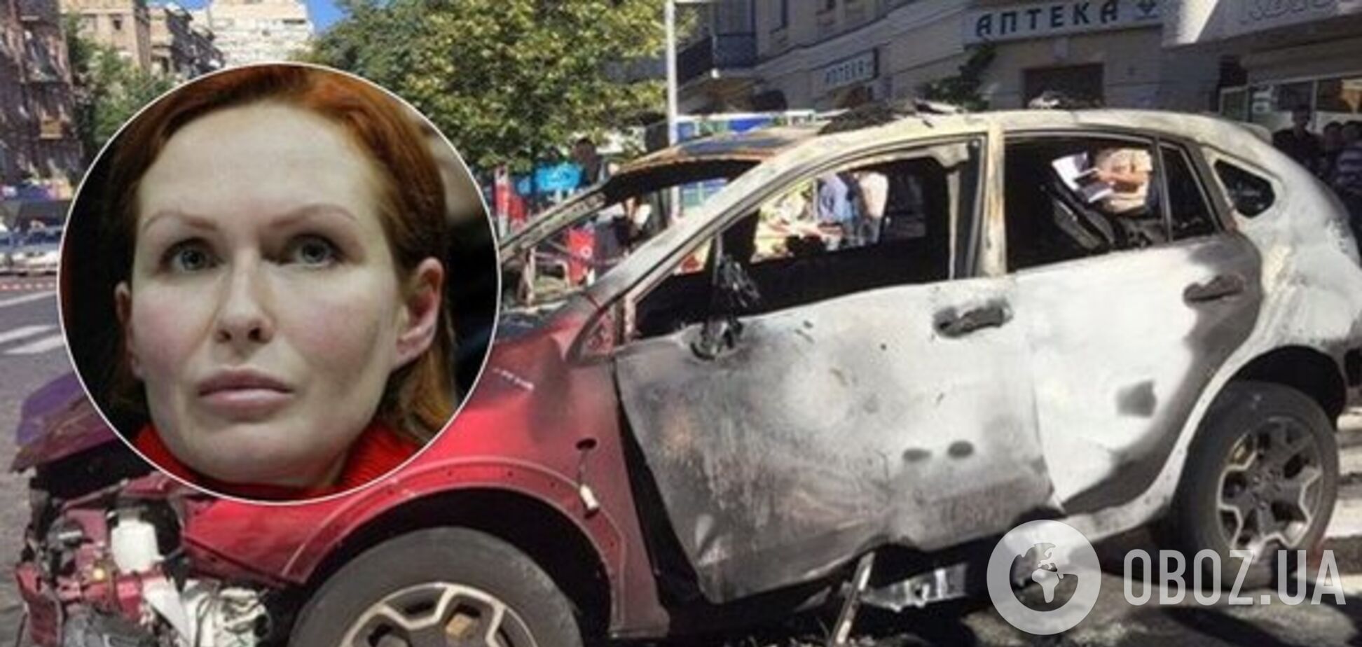 Юлія Кузьменко та місце вбивства Шеремета