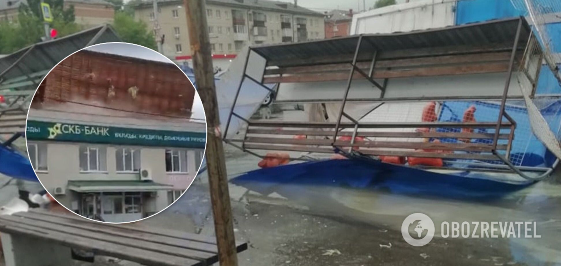 По России пронесся смертельный ураган: фото и видео разрушительных последствий