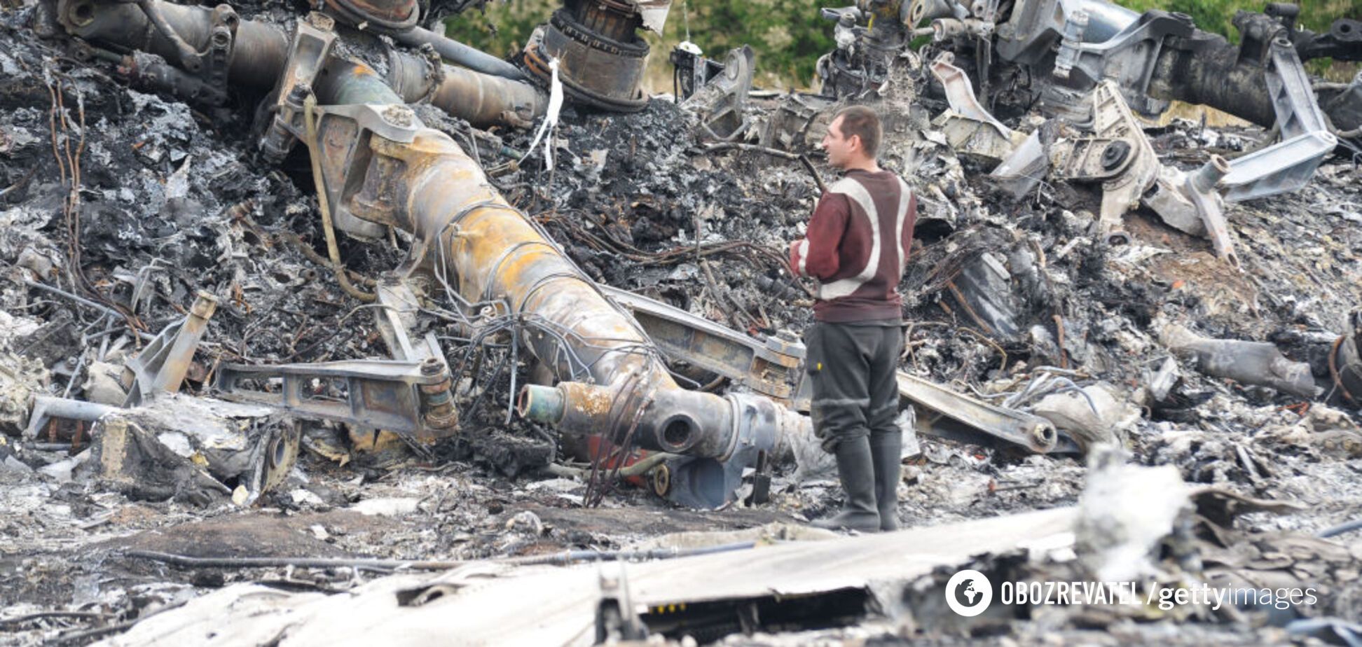 Катастрофа рейса МН17: 'независимый эксперт' из РФ заявил о странных следах на обломках самолета