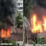 В ресторане Киева вспыхнул масштабный пожар
