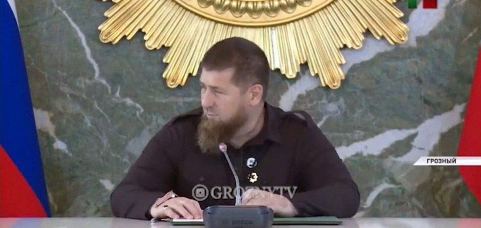 Кадыров с катетером