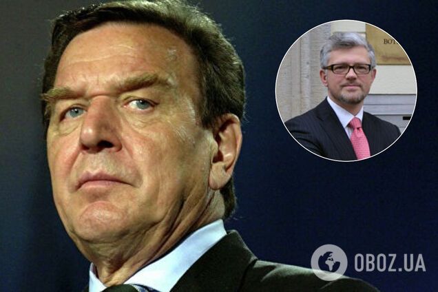 Экс-канцлер Германии Шредер назвал посла Украины карликом: в МИД ответили