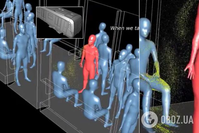 Как коронавирус передается в метро: ученые показали наглядное видео