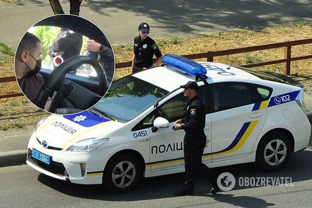 Патрульный отказался составлять протокол на 'слугу'-нарушителя. Иллюстрация