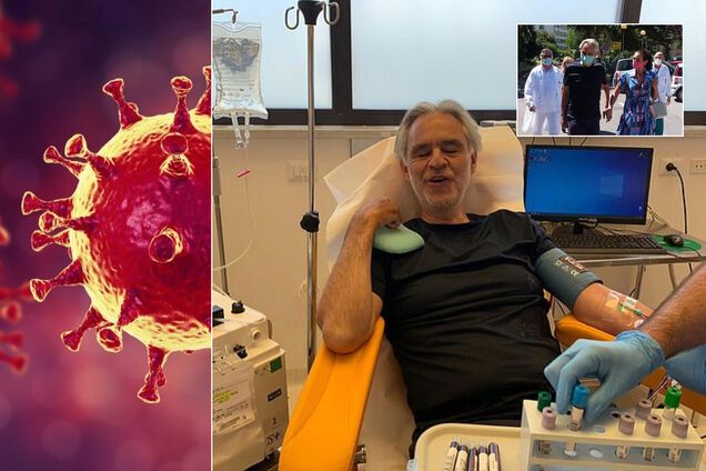 Знаменитий тенор Бочеллі, який заспівав у порожньому Міланському соборі, перехворів на коронавірус