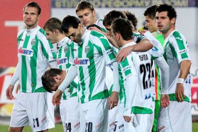 Футболисты 'Карпат'