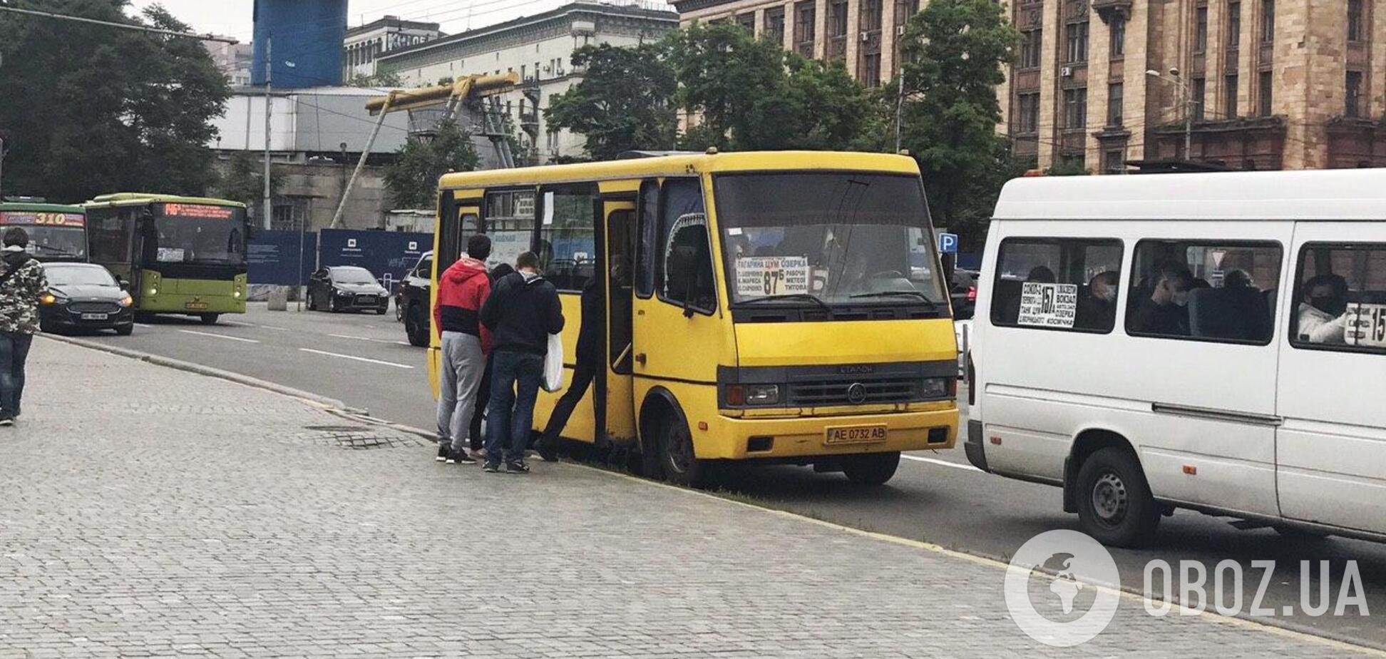 Суд и штраф 17 тысяч гривен: как в маршрутках Днепра проводят рейды