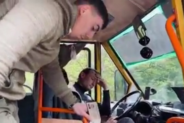 Ветеран АТО провчив водія-хама