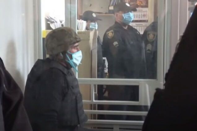 Анатолій Захаренко на засіданні суду