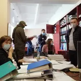 В Центр Довженко в Киеве пришли с обысками