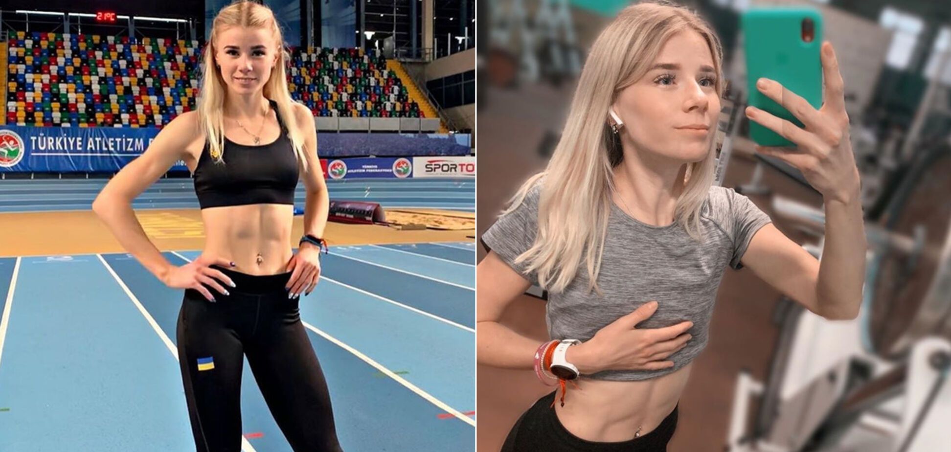 18-летняя чемпионка Украины Мария Буряк поразила своей красотой