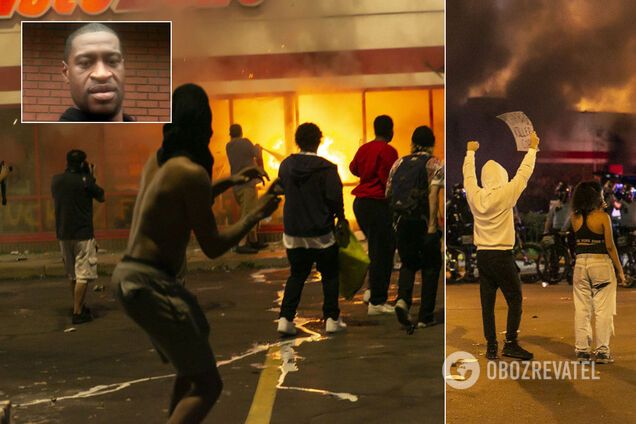 В США афроамериканец умер после задержания полицией: город взбунтовался. Фото и видео