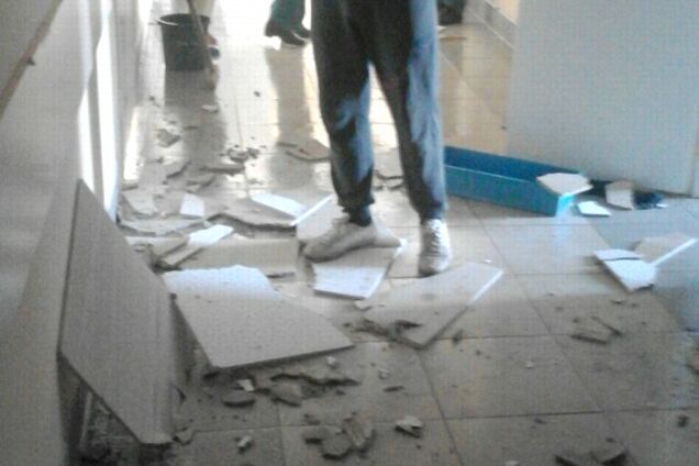 Масштабный потоп наделал беды в “больнице будущего” в Мелитополе: фото и видео попали в сеть