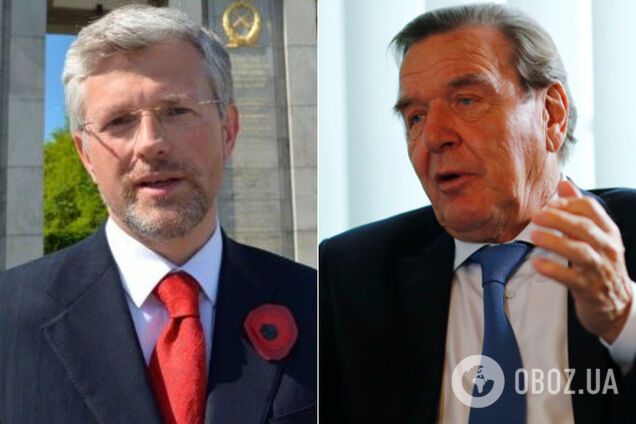 Украинский посол поставил на место экс-канцлера Германии Шредера за "карлика"