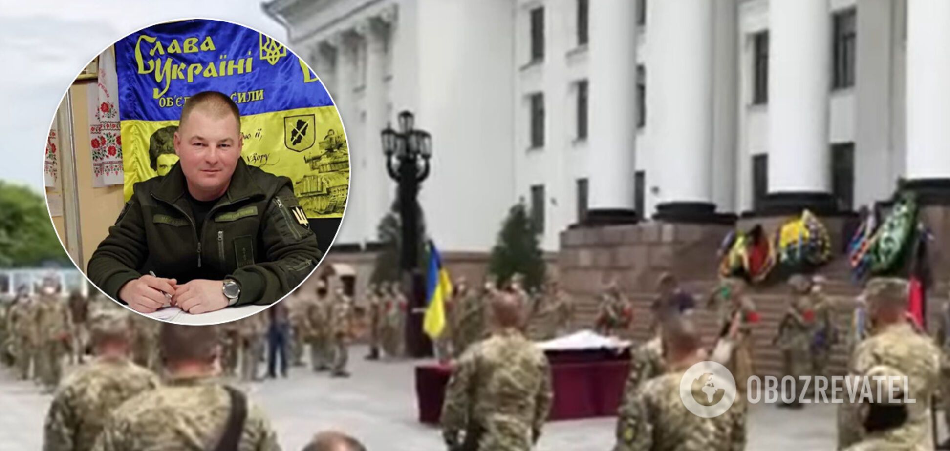 Всю жизнь служил Украине: в Краматорске простились с погибшим комбригом Юрием Межаковым