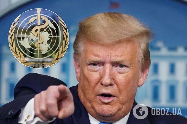 Трамп офіційно повідомив про вихід із ВООЗ: в ООН назвали дату