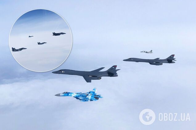 Над Украиной пронеслись бомбардировщики США: РФ похвасталась 'перехватом'