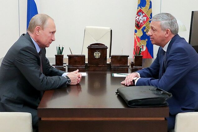 Владимир Путин и Вячеслав Битаров