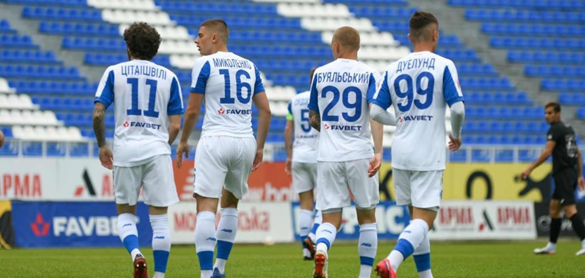 Стали відомі результати аналізів 'Динамо' на COVID-19