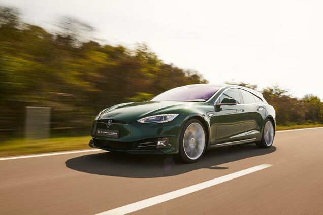 Единственный в мире универсал Tesla Model S выставили на продажу