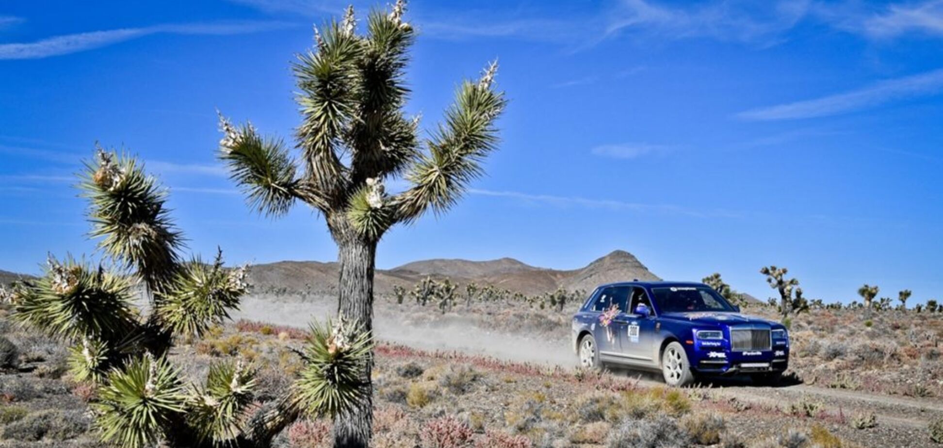 Rolls-Royce победил в пустынном ралли: видео