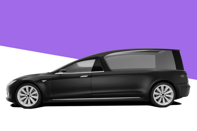 Катафалк Tesla: в последний путь с заботой об экологии