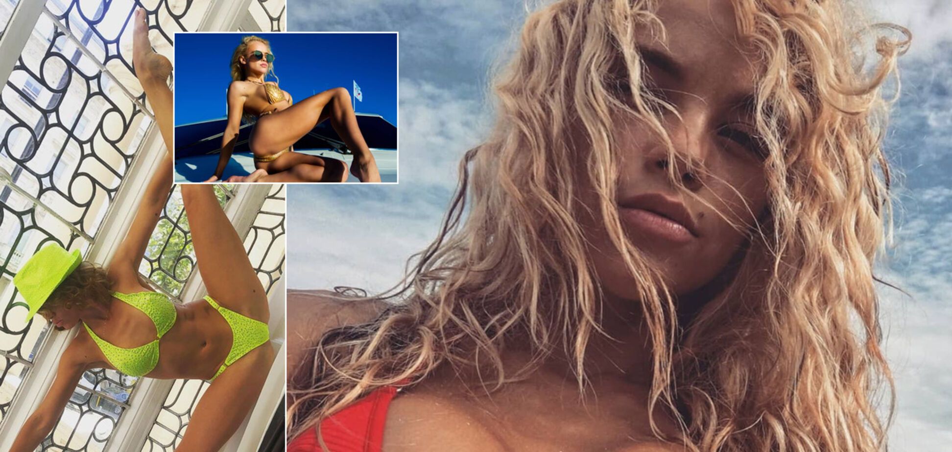 Известная киевская гимнастка Юлия Реутова выставила на продажу свою обнаженку