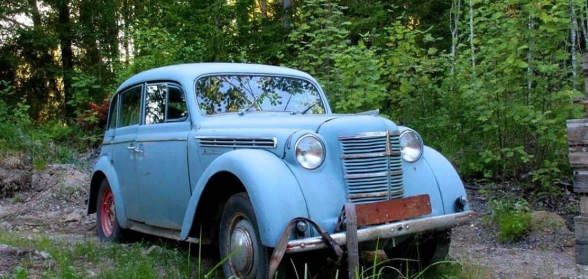 В лесах Финляндии нашли кладбище советских автомобилей