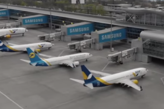 Літаки у "Борисполі" чекають на закінчення пандемії: аеропорт показав зворушливе відео