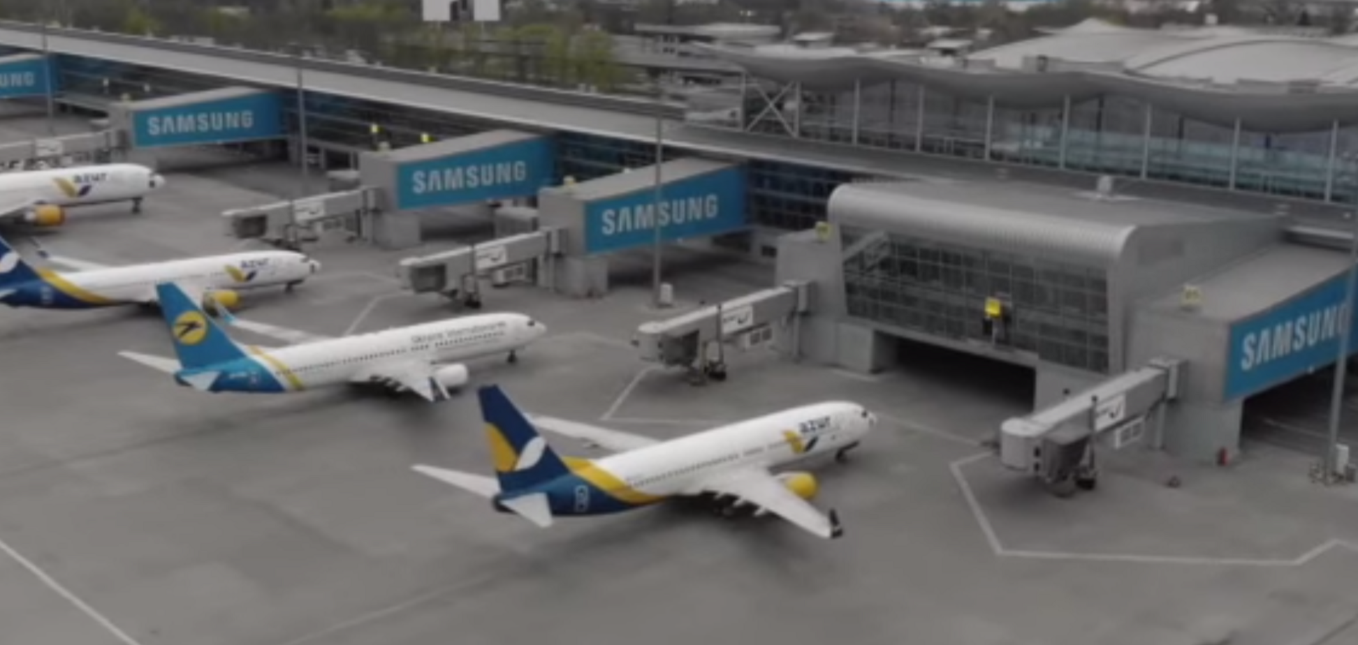  Літаки у аеропорту 'Бориспіль' чекають на закінчення пандемії