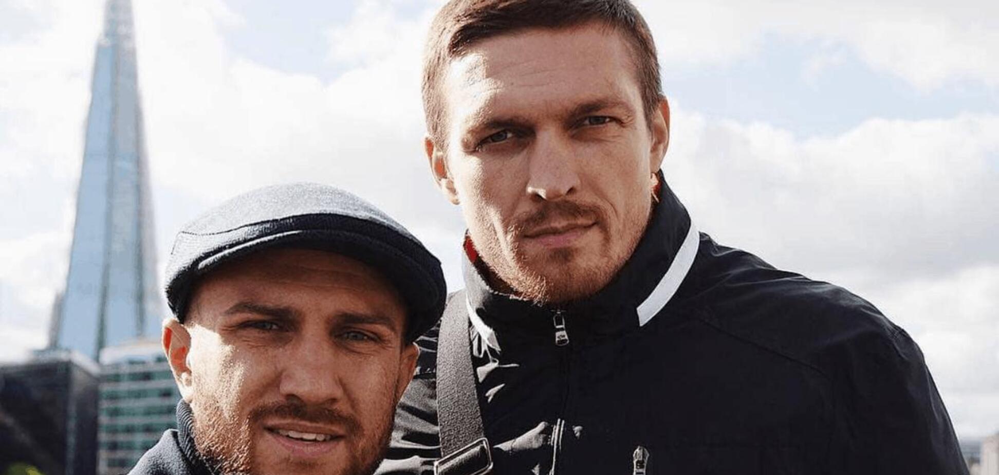 Василий Ломаченко и Александр Усик